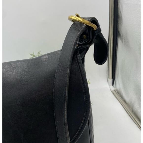 Coach 4115 Black Whitney Authenticated Legacy Leather Crossbody 1990’s COA Bag - Picture 5 of 11